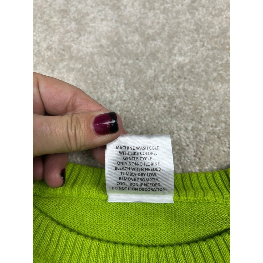 National Lampoon Griswold Christmas Sweater S Green Movie Graphic Holiday Party - Picture 7 of 13